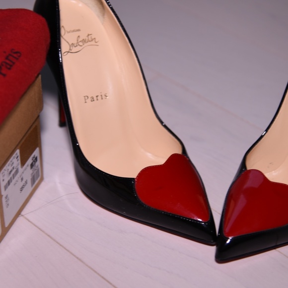 36.5 Christian Louboutin CL Hearty Corafront 100 - Picture 4 of 6